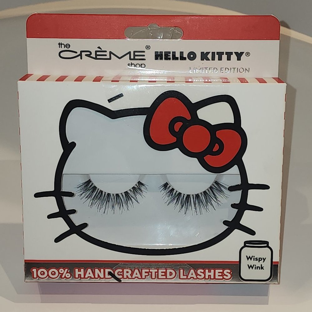 CREME SHOP LIMITED EDITION HELLO KITTY EYELASH NWT